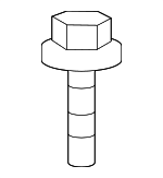 7391486Z00 - Body: Lower Crossmember Mount Bolt for Suzuki Image