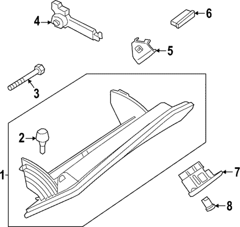 Glove Box for 2024 BMW 230i xDrive #0