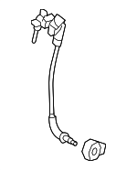 72185SJA003 - Body: Cylinder &amp; Keys for Acura: RL Image