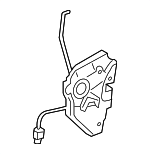 72110SJAA04 - Body: Lock Assembly for Acura: RL Image