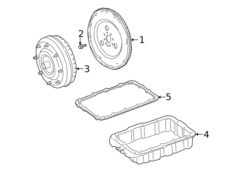 Transmission Components for 2005 Ford Freestyle #0
