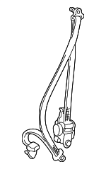 7321008030E0 - Electrical: Belt &amp; Retractor for Toyota: Sienna Image