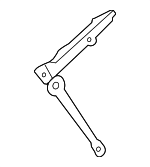 5065264AH - Body: Hinge for Chrysler: 300 | Dodge: Charger, Magnum Image