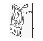 717050C010C0 - Body: Seat Back Panel for Toyota Image