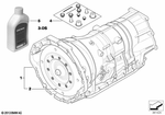 24007590349 - Automatic Transmission: Reman Automatic Transmission Eh for BMW Image
