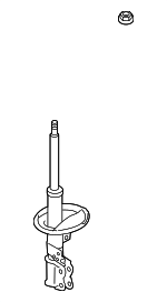 48530A9740 - : Strut | Passenger Side Rear for Toyota: Highlander Image