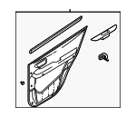 8330126013YH - : Door Trim Panel for Hyundai Image