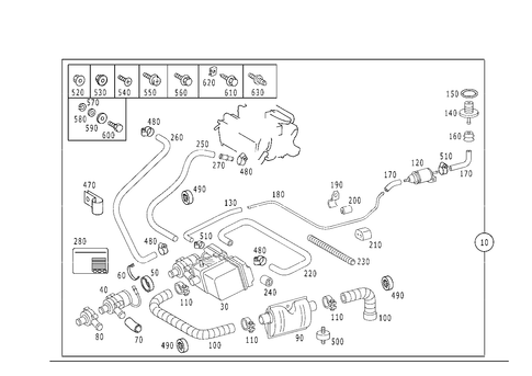 Independent Heating for 2001 Mercedes-Benz SLK230 #0