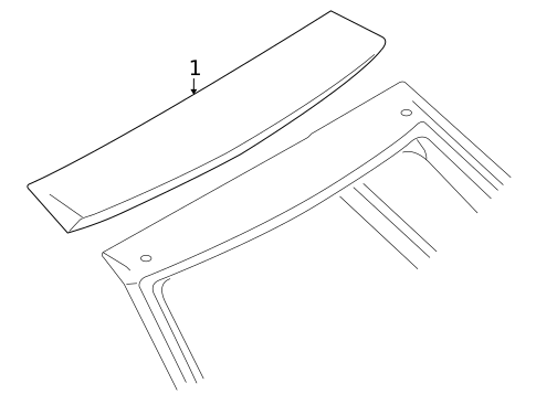 Spoiler for 2007 Audi A3 Quattro #0