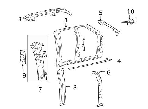 Uniside for 2008 Ford F-150 #0
