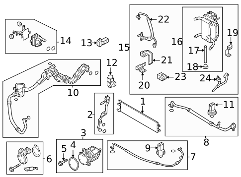 A/C Flow Restrictors for 2026 Hyundai Kona Electric #0