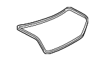 22637654 - : Deck Lid Seal for Chevrolet: Cavalier | Pontiac: Sunfire Image
