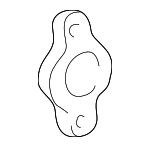 10210010 - Body: Lock Cylinder Gasket for Chevrolet: Classic, Lumina, Malibu, Monte Carlo | Oldsmobile: Cutlass | Pontiac: Sunfire Image