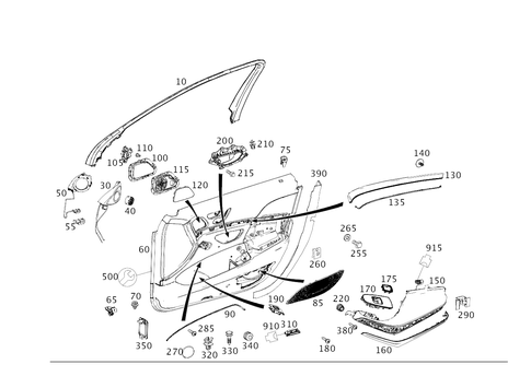 Door Paneling for 2017 Mercedes-Benz S65 AMG #0