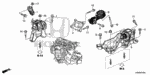 90170SNAA00 - Body/Air Conditioning: BOLT, FLANGE (12X57) for Honda Image