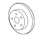 1771030 - Brakes: ACDelcoâ„¢ Rotor for Chevrolet: Captiva Sport, Equinox | Pontiac: Torrent | Saturn: Vue Image