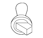 8662985 - Electrical: Signal Lamp Bulb for Volvo: S60, V70, XC70 Image