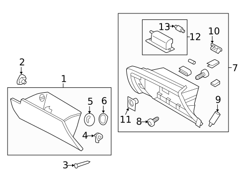 Bulbs - Chassis for 2012 Kia Optima #4