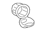 8553552040 - Body: Power Outlet Cover for Toyota Image