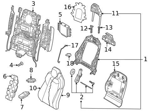 Power Seats for 2022 Audi SQ7 #1