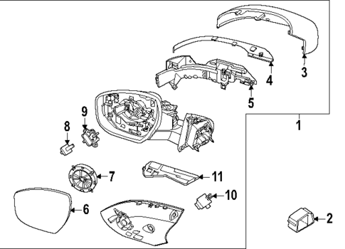 Mirrors for 2025 Lincoln Navigator #0
