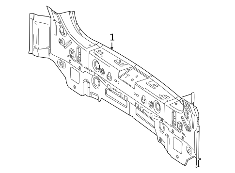 Rear Body for 2021 Mercedes-Benz GLA35 AMG #0