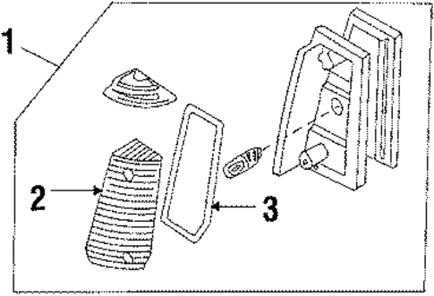 Park Lamps for 1985 Nissan Sentra #0