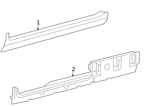 Rocker for 2006 Dodge Sprinter 2500 #1