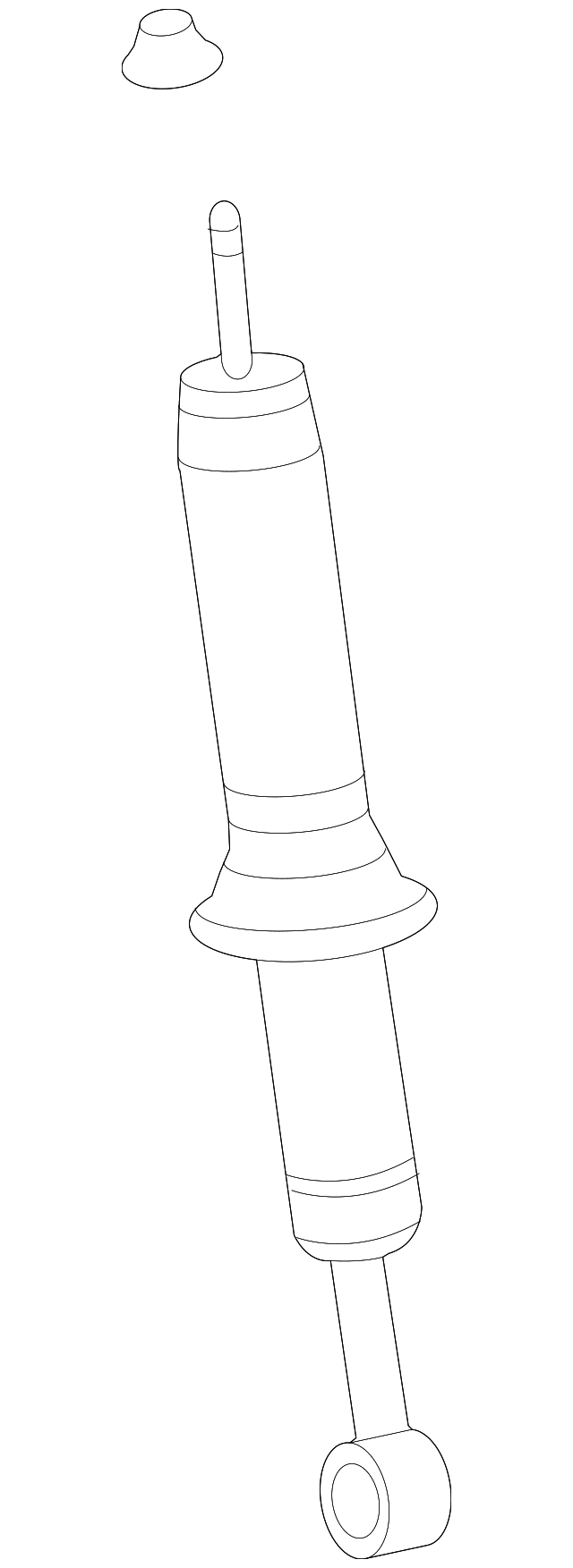 48510-8Z448 - Shock Absorber 2016-2023 Toyota Tacoma | Longo