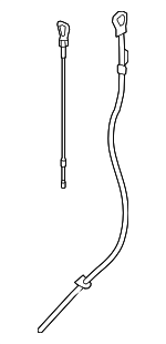 2740107616 - Engine: Guide Tube for Mercedes-Benz Image