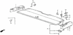 9390134280 - Interior/Bumper: SCREW, TAPPING (4X10) for Honda Image