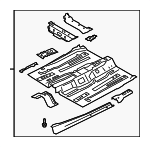GN1Z7411135C - Body: Front Floor Pan for Ford: EcoSport Image