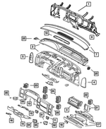 1EM32XDHAE - : Air Bag for Dodge: Dakota Image