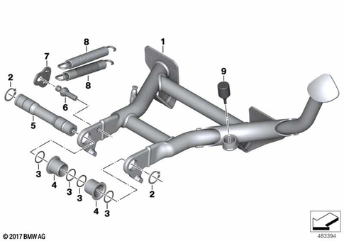 Center Stand for 2026 BMW-Motorrad K 1600 GTL #0