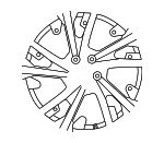 D0C005MR9B - : Wheel, Alloy for Nissan: ARIYA Image