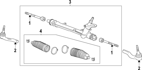 Steering Gear & Linkage for 2023 Buick Encore GX #1