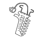 MR992245 - Body: Lumbar Support for Mitsubishi: Outlander Image