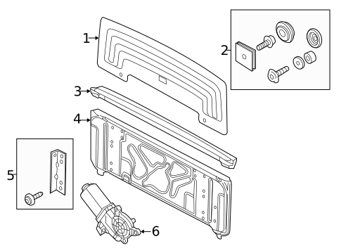 Glass & Hardware for 2015 Audi R8 #0