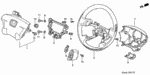 90134S04A81 - Chassis: BOLT, HEX. (6X12) for Honda Image