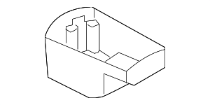 51169179823 - Body: Storage Tray for BMW: 740i, 740Ld xDrive, 740Li, 740Li xDrive, 750i, 750i xDrive, 750Li, 750Li xDrive, 760Li, ActiveHybrid 7 Image