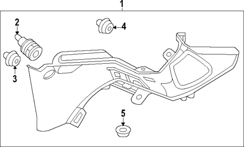 Interior Trim - Quarter Panels for 2024 Acura Integra #0