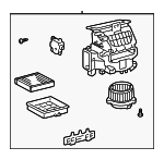 8713050060 - : Blower Assembly for Lexus Image