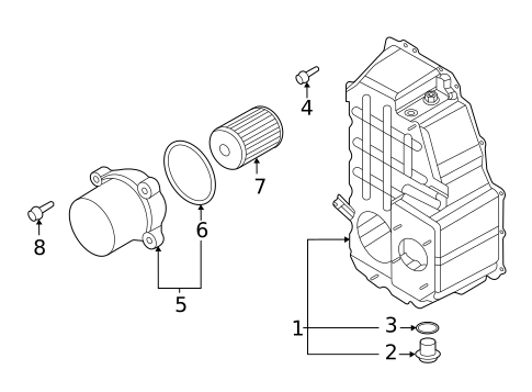 Transaxle Parts for 2025 Kia K5 #1