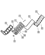 53020874AD - Engine 4.7L Eight Cylinder: Cylinder Head Cover, Right for Mopar Image