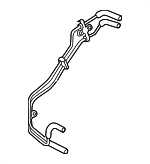 4L121444J - Cooling System: Tube for Volkswagen: Golf, Golf SportWagen Image