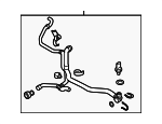 5Q0122051BL - Cooling System: Lower Hose for Volkswagen Image