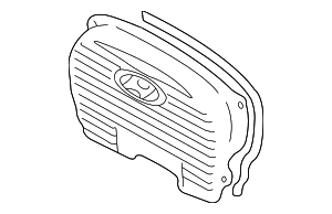 2136038214 - : Outer Timing Cover for Hyundai Image