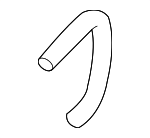 MB605492 - : Vent Hose for Mitsubishi: Lancer Image