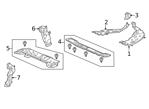 Ducts for 2014 Honda Odyssey #0