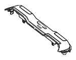 21769013028Q99 - Body: Package Tray for Mercedes-Benz Image